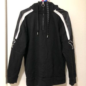 Quarter Zip with Hoodie